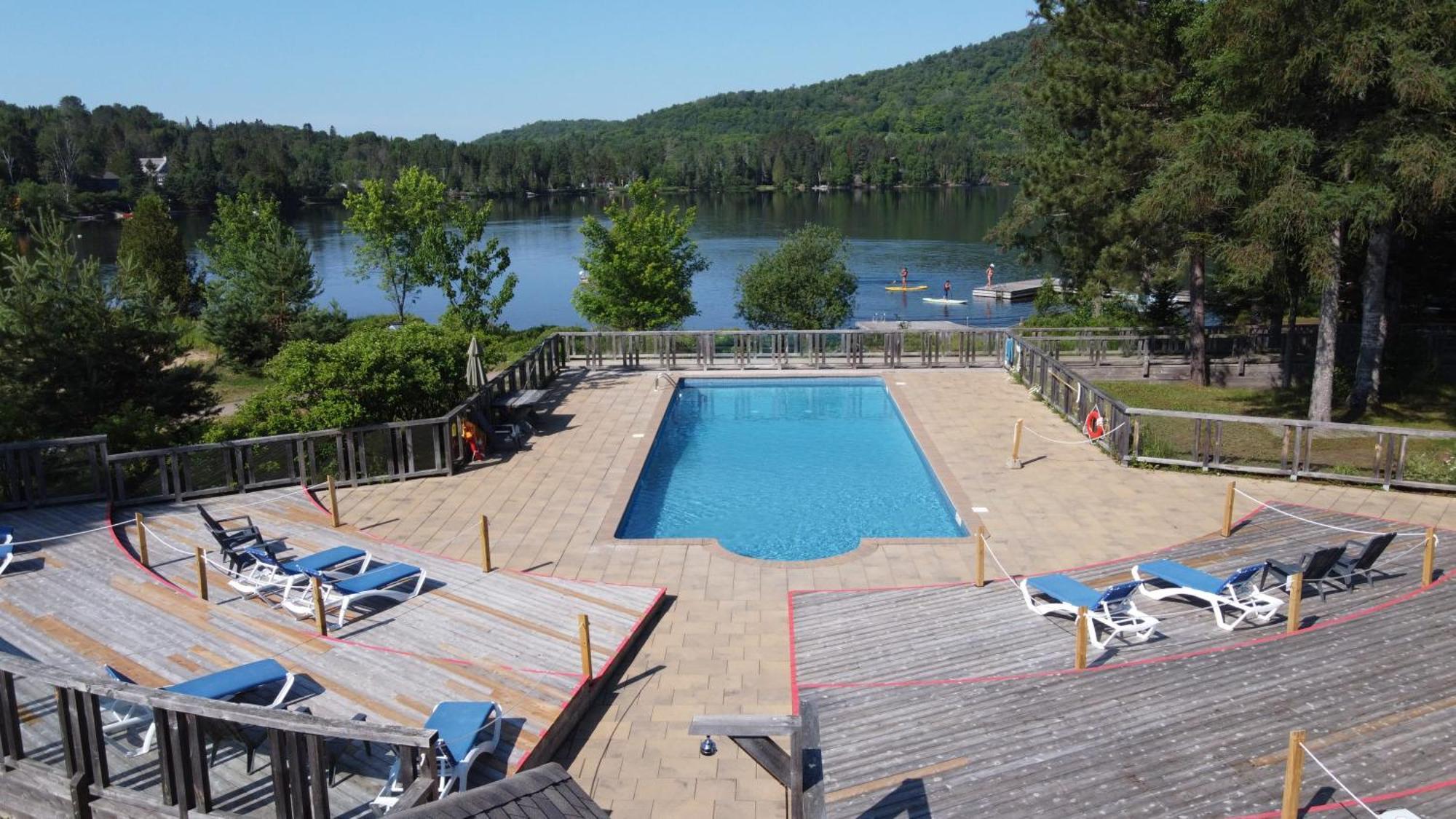 Lakefront Mountain View - Resort Loft Lac-Superieur Exterior foto