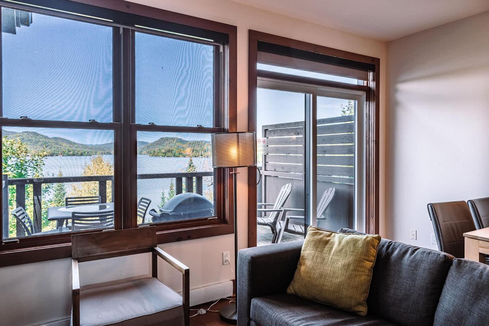 Lakefront Mountain View - Resort Loft Lac-Superieur Exterior foto