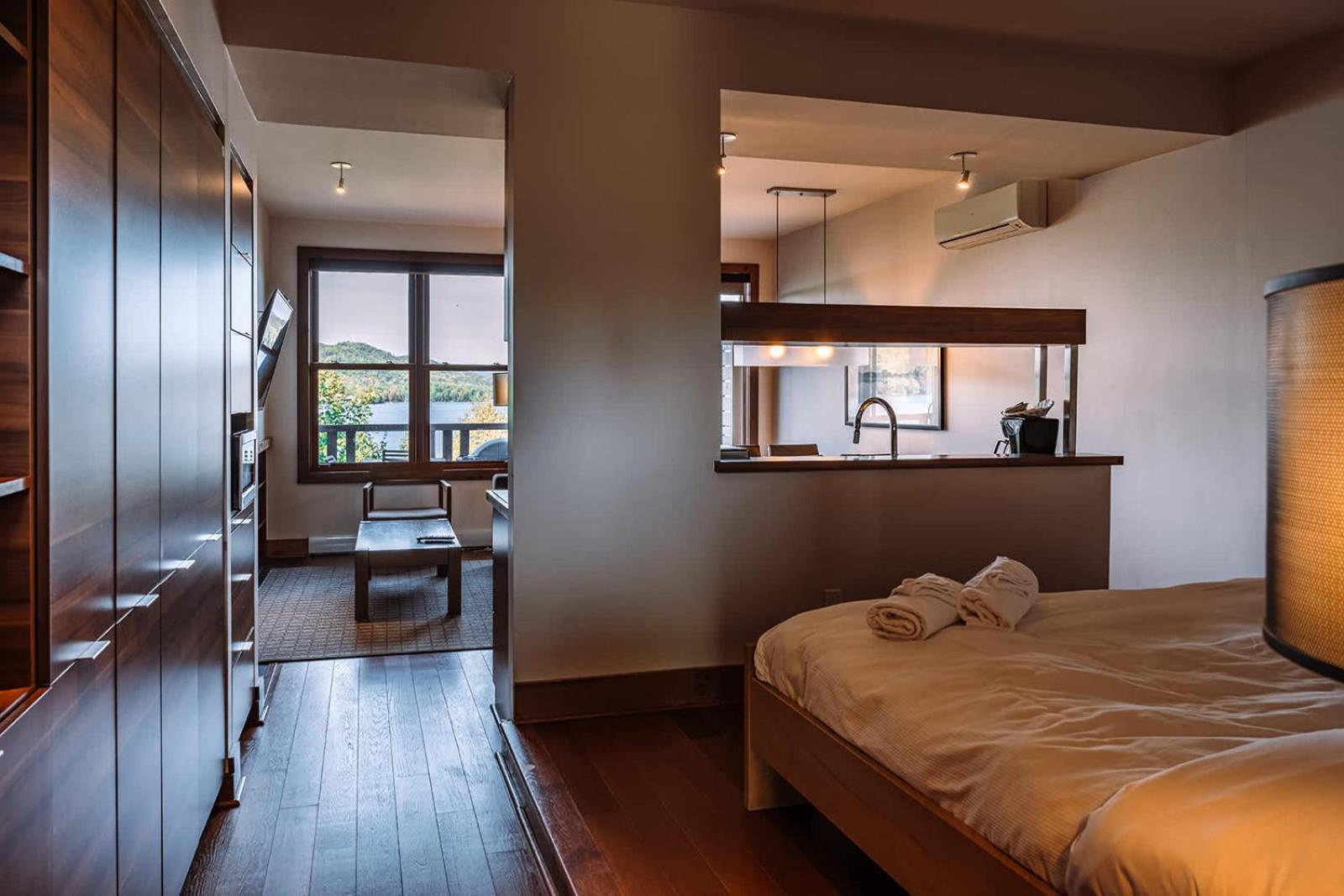 Lakefront Mountain View - Resort Loft Lac-Superieur Exterior foto