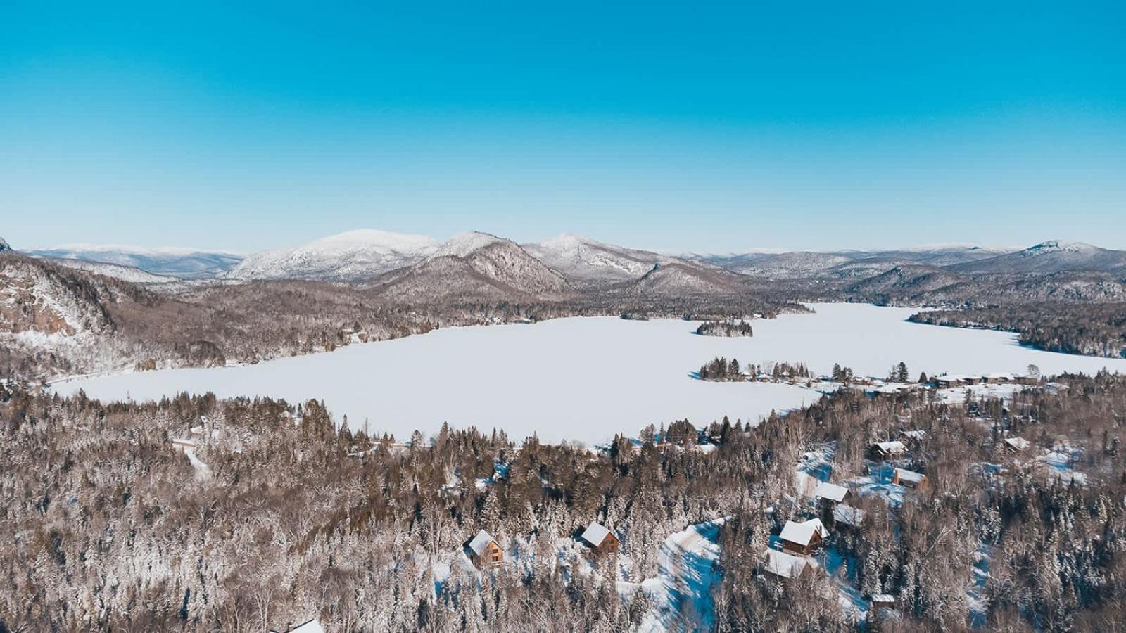 Lakefront Mountain View - Resort Loft Lac-Superieur Exterior foto