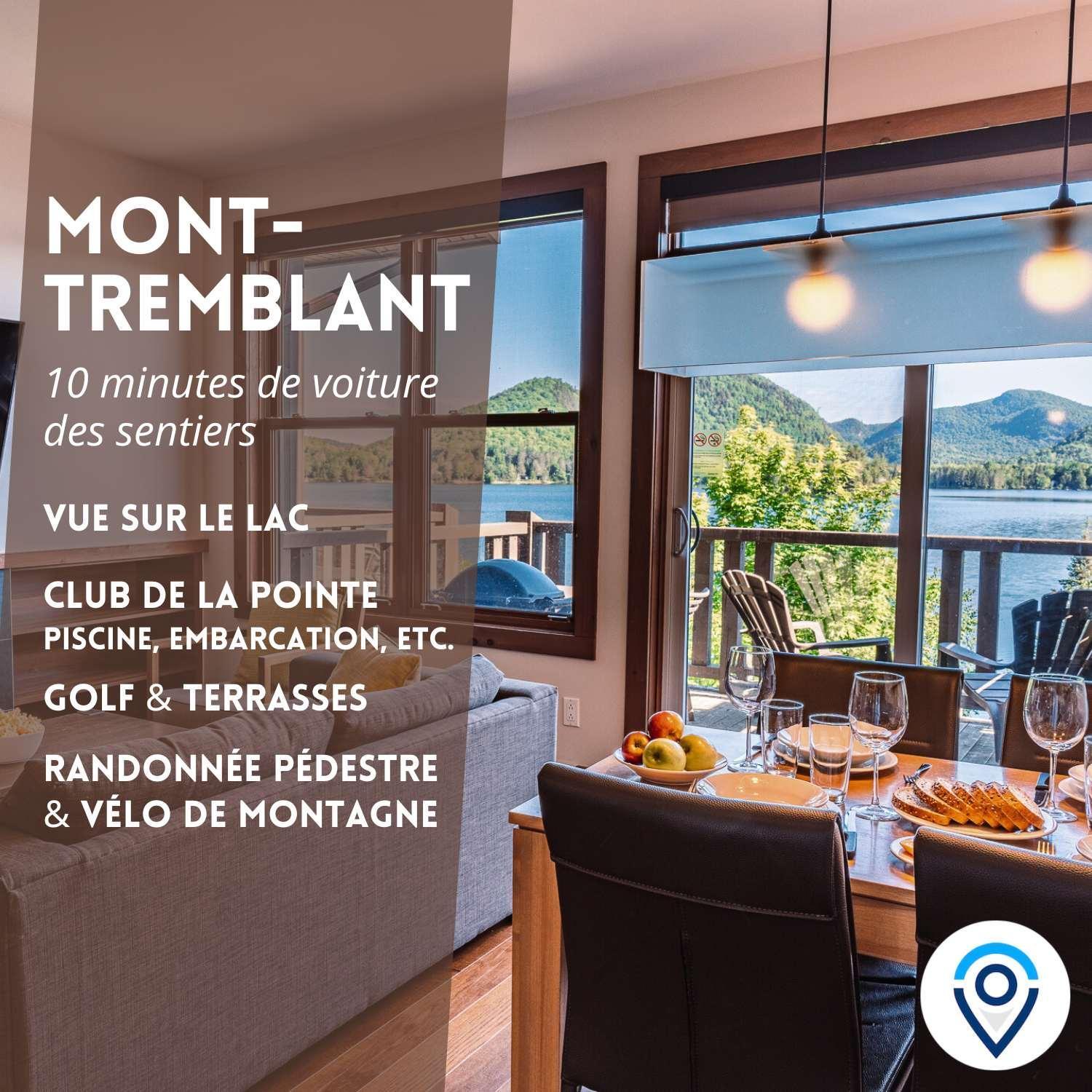 Lakefront Mountain View - Resort Loft Lac-Superieur Exterior foto
